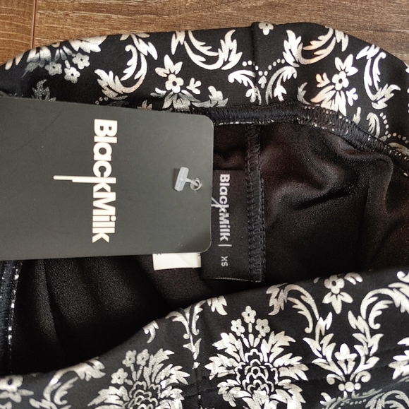 NWT Blackmilk Wallpaper Shiny HW Leggings OG - Picture 2 of 2